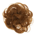 Women Girls Party Charms Artificial Hairs Wavy Curly Drawstring Synthetic Hair Bun Hairpiece Hair Extension Golden