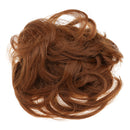 Women Girls Artificial Hairs Wavy Curly Drawstring Synthetic Hair Bun Cover Hairpiece Hair Extension