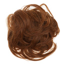 Women Girls Artificial Hairs Wavy Curly Drawstring Synthetic Hair Bun Cover Hairpiece Hair Extension