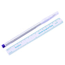 5Pcs/set Fine Tips Markers Skin Marker Pen Tattoo Microblading Sterile Pen with Paper Measuring Ruler