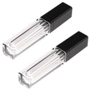 2 Pieces Protable Clear Empty Lipstick Lip Oil Lip Gloss Tubes Lip Balm Bottles 8ML