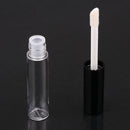 4ml Acrylic Protable Empty Clear Lip Gloss Tube DIY Makeup Lip Balm Tubes Bottle Container Pack of 2 Clear