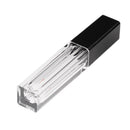2pcs 8ml Black Cap Acrylic Empty Eyelashes Tube Eyeliner Vials Bottle for Eyelash/Eyebrow Growth Serum Castor Oil