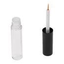 2pcs 4ml Refillable Empty Clear Acrylic Eyeliner Vials Tube Eyelash Growth Oil /Mascara/ Eye Gloss Liquid Bottle Container With Brush - Makeup Eyelash Glue Tube