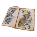 Flash Tattoo Reference Manuscripts Book Chinese Buddha Skull Lion Elephant Phoenix Cat Fish Flower