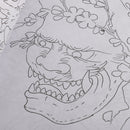 Flash Tattoo Reference Manuscripts Book Chinese Buddha Skull Lion Phoenix Fish Prajna Flower