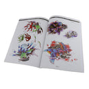 New Fashion Women Lady Body Art Tattoo Sketch Reference Book Flowers Style