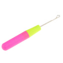 4Pcs/Set Crochet Sewing Braid Hook Knitting Needle with Plastic Handle for Micro Braid / Dreadlock Maintaining