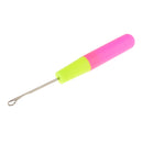 4Pcs/Set Crochet Sewing Braid Hook Knitting Needle with Plastic Handle for Micro Braid / Dreadlock Maintaining