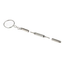 100 Pieces Precision Eyeglass Screwdriver Mini Keychain Glass Eyewear Repair Tool