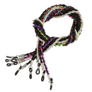 4 Pieces PU Leather Eyeglass Sunglasses Chain Holder Strap Fashion Lanyard Necklace