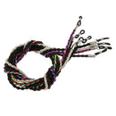 4 Pieces PU Leather Eyeglass Sunglasses Chain Holder Strap Fashion Lanyard Necklace