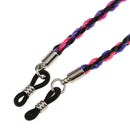 4 Pieces PU Leather Eyeglass Sunglasses Chain Holder Strap Fashion Lanyard Necklace