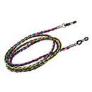 4 Pieces PU Leather Eyeglass Sunglasses Chain Holder Strap Fashion Lanyard Necklace