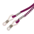 5 Pieces Kids Suede Sunglass Holder Eyewear Cord Holder Lanyard Neck Strap Chain