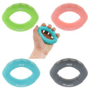 Light Portable Silicone Hand Grip Gripper Strength Training Finger Exerciser Muscle Power Training Hand Grip Ring 20LB