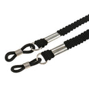 5PCS/SET Nylon Eyeglasses Sunglasses Eyewear Lanyard Cord Holder Sports Gym Home Outdoor Travel Accessories Black