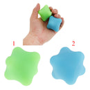 Green Silicone Deep Tissue Squeeze Massage Ball Hand Finger Exercise Reflexology Tool
