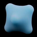 Silicone Hand Exercise Squeeze Ball Myofascial Stress Relief Gripper Strengthener Blue