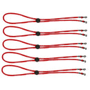 5PCS/SET Nylon Eyeglasses Sunglasses Eyewear Lanyard Cord Holder Sports Gym Home Outdoor Travel Accessories Red
