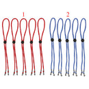 5PCS/SET Nylon Eyeglasses Sunglasses Eyewear Lanyard Cord Holder Sports Gym Home Outdoor Travel Accessories Red