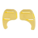100 Pairs Comfortable Soft Silicone Anti Slip Eye Glasses Ear Hooks Grip Holder Kids Children Sports Accessory Yellow