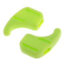 100 Pairs Comfortable Soft Silicone Anti Slip Eye Glasses Ear Hooks Grip Holder Kids Children Sports Accessory Green
