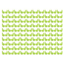 100 Pairs Comfortable Soft Silicone Anti Slip Eye Glasses Ear Hooks Grip Holder Kids Children Sports Accessory Green