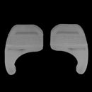 100 Pairs Comfortable Soft Silicone Anti Slip Eye Glasses Ear Hooks Grip Holder Kids Children Sports Accessory White