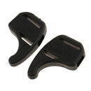 100 Pairs Comfortable Soft Silicone Anti Slip Eye Glasses Ear Hooks Grip Holder Kids Children Sports Accessory Black
