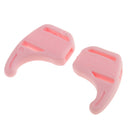 100 Pairs Comfortable Soft Silicone Anti Slip Eye Glasses Ear Hooks Grip Holder Kids Children Sports Accessory Pink