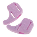 100 Pairs Comfortable Soft Silicone Anti Slip Eye Glasses Ear Hooks Grip Holder Kids Children Sports Accessory Purple