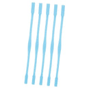 Kids Children Silicone Non-Slip Eyeglasses Sunglasses Strap Band Cord Holder Pack Of 5PCS Blue