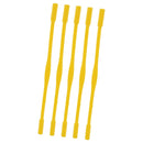 Kids Children Silicone Non-Slip Eyeglasses Sunglasses Strap Band Cord Holder Pack Of 5PCS Yellow