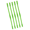 Kids Children Silicone Non-Slip Eyeglasses Sunglasses Strap Band Cord Holder Pack Of 5PCS Light Green