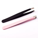 2pcs Durable Stainless Steel Tweezer Precision Eyebrow Hair Remover Tools Set Comestic for Women