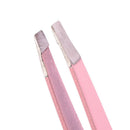 2pcs Durable Stainless Steel Tweezer Precision Eyebrow Hair Remover Tools Set Comestic for Women