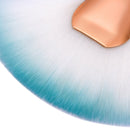 Pro Cosmetic Big Fan Brush Kabuki Mermaid Powder Contour Blending Blusher Makeup Gradient Color