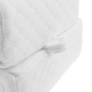 Dual Memory Foam Leg Knee Pillow for Side Sleepers back pain,Sciatic Nerve Pain Relief,Leg Pain, Pregnancy, Hip and Joint Pain Ergonomical Design White