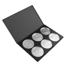DIY 6 Grids Empty Magnetic Cosmetics Makeup Eyeshadow Eye Shadow Blush Face Powder Lip Gloss Aluminum Palette Pans