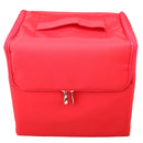 3 Layers Professional Portable Travel Cosmetic Makeup Train Bag Large Case Organizer