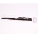 Wooden Handle Brush Bristle Hair Comb Brush Three Rows Hair Wig Comb Teasing Hairbrush
