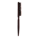 Wooden Handle Brush Bristle Hair Comb Brush Three Rows Hair Wig Comb Teasing Hairbrush