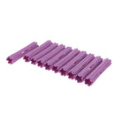 10Pcs Concave Perm Hot Roller Curl Wave Rods Salon Home Hair Styling DIY Tools