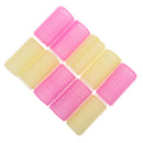 10 Pieces Grip Cling Hair Styling Roller Curler Hairdressing Tool Soft DIY