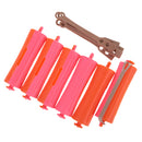 6 Pieces Hair Grip Curlers Rollers Salon Hairdressing Styling Tool 1.8x9 cm