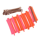 6 Pieces Hair Grip Curlers Rollers Salon Hairdressing Styling Tool 2.4x9 cm
