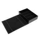 Fashionable Magnetic Design 4 Slot Eyeglasses Sunglasses Glasses Jewelry Storage Holder Display Case Box for Home Shop Use Black