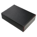 Fashionable Magnetic Design 4 Slot Eyeglasses Sunglasses Glasses Jewelry Storage Holder Display Case Box for Home Shop Use Red
