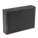 Fashionable Magnetic Design 4 Slot Eyeglasses Sunglasses Glasses Jewelry Storage Holder Display Case Box for Home Shop Use Red